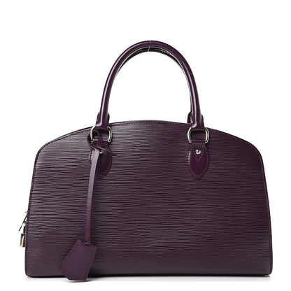 Louis Vuitton Epi Pont-Neuf PM Cassis 1 of 14