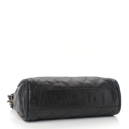 Chanel Lambskin Stitched Medium Ultimate Soft Tote Black 4 of 11