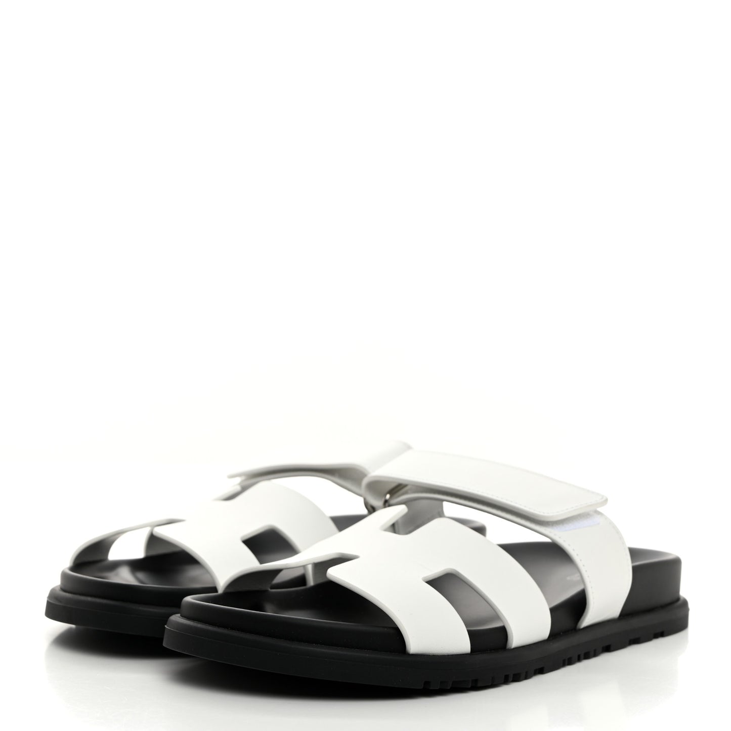 Calfskin Womens Chypre Sandals 37.5 White