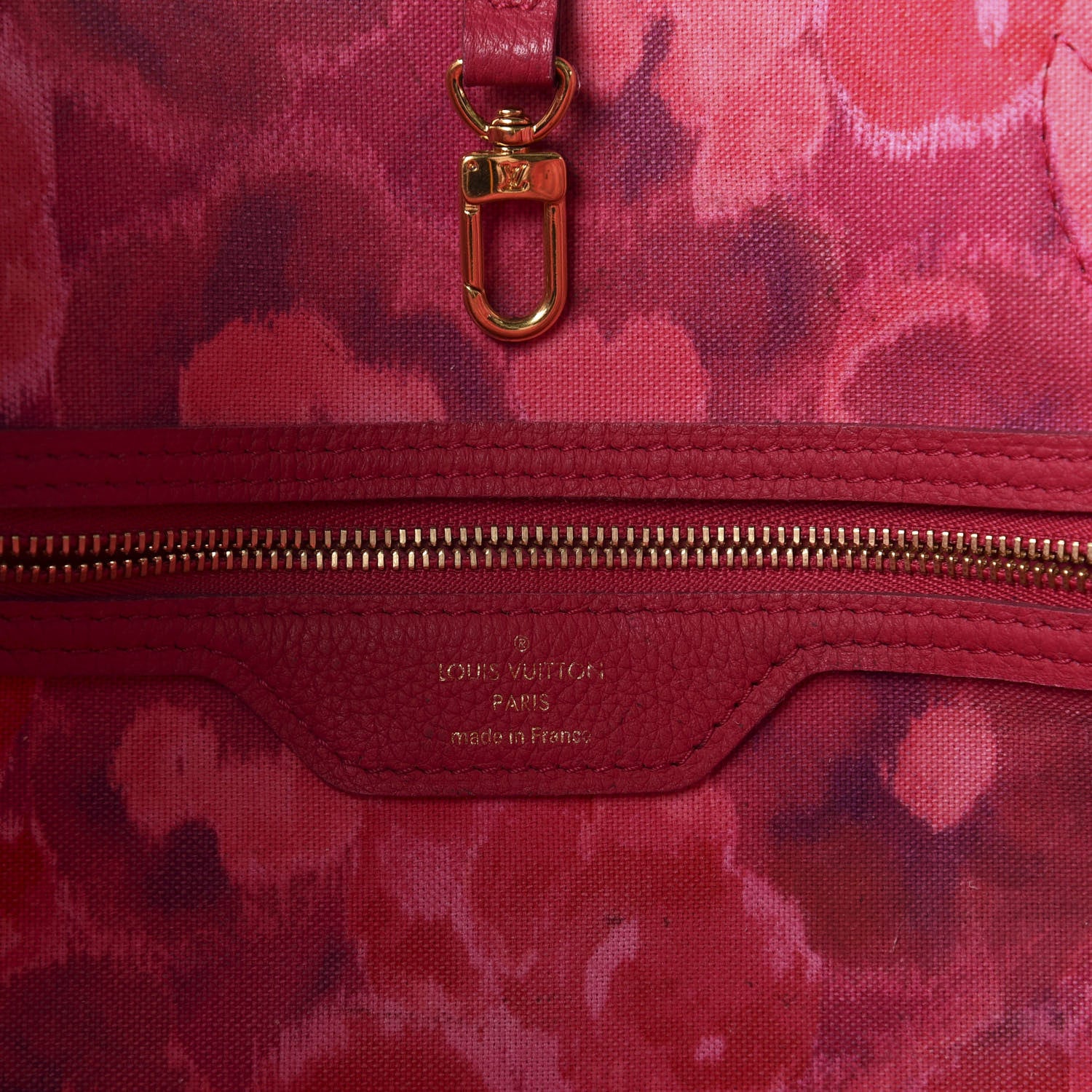 Louis Vuitton Monogram Articles de Voyage Ikat Neverfull GM Rose Indien 8 of 10
