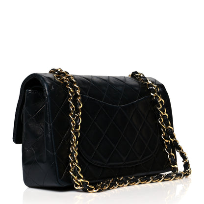 Chanel Lambskin Quilted Small Double Flap Black 3 of 17