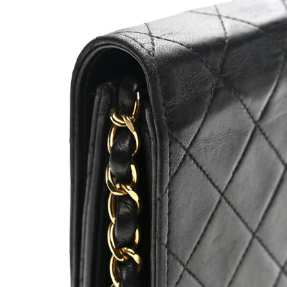 Chanel Lambskin Quilted Small Single Flap Bag Black 11 of 13