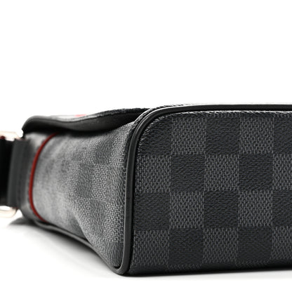Louis Vuitton Damier Graphite Alps District PM 8 of 10