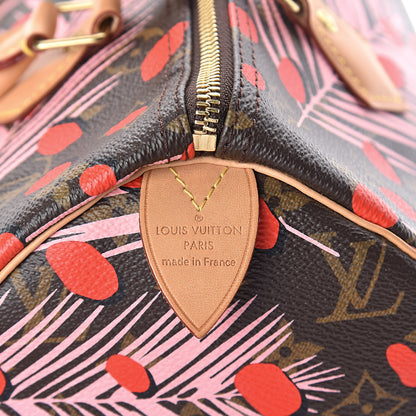 Louis Vuitton Monogram Jungle Dots Speedy 30 Sugar Pink Poppy 7 of 9