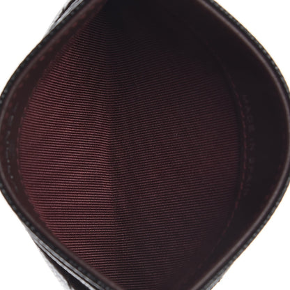 Chanel Iridescent Caviar Chevron Quilted Card Holder Black 5 of 8