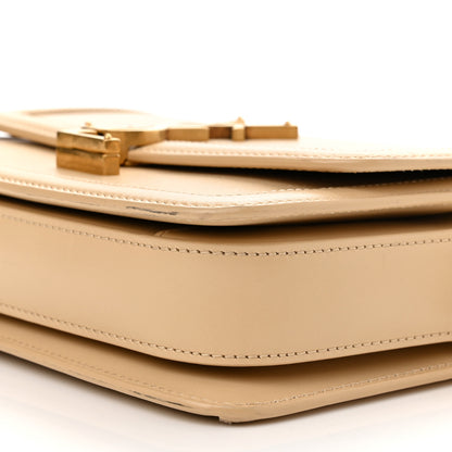 Saint Laurent Smooth Calfskin Small Solferino Satchel Ivory Natural 10 of 16