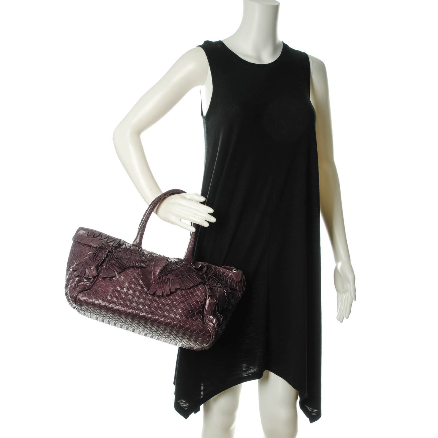 Intrecciato Karung Chantilly Bag Grape