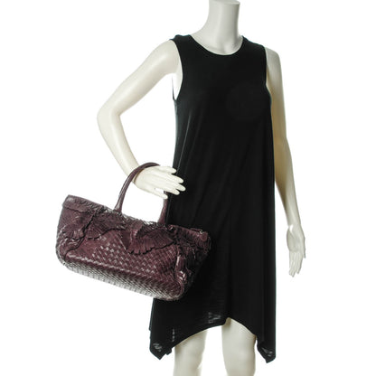 Bottega Veneta Intrecciato Karung Chantilly Bag Grape 2 of 8
