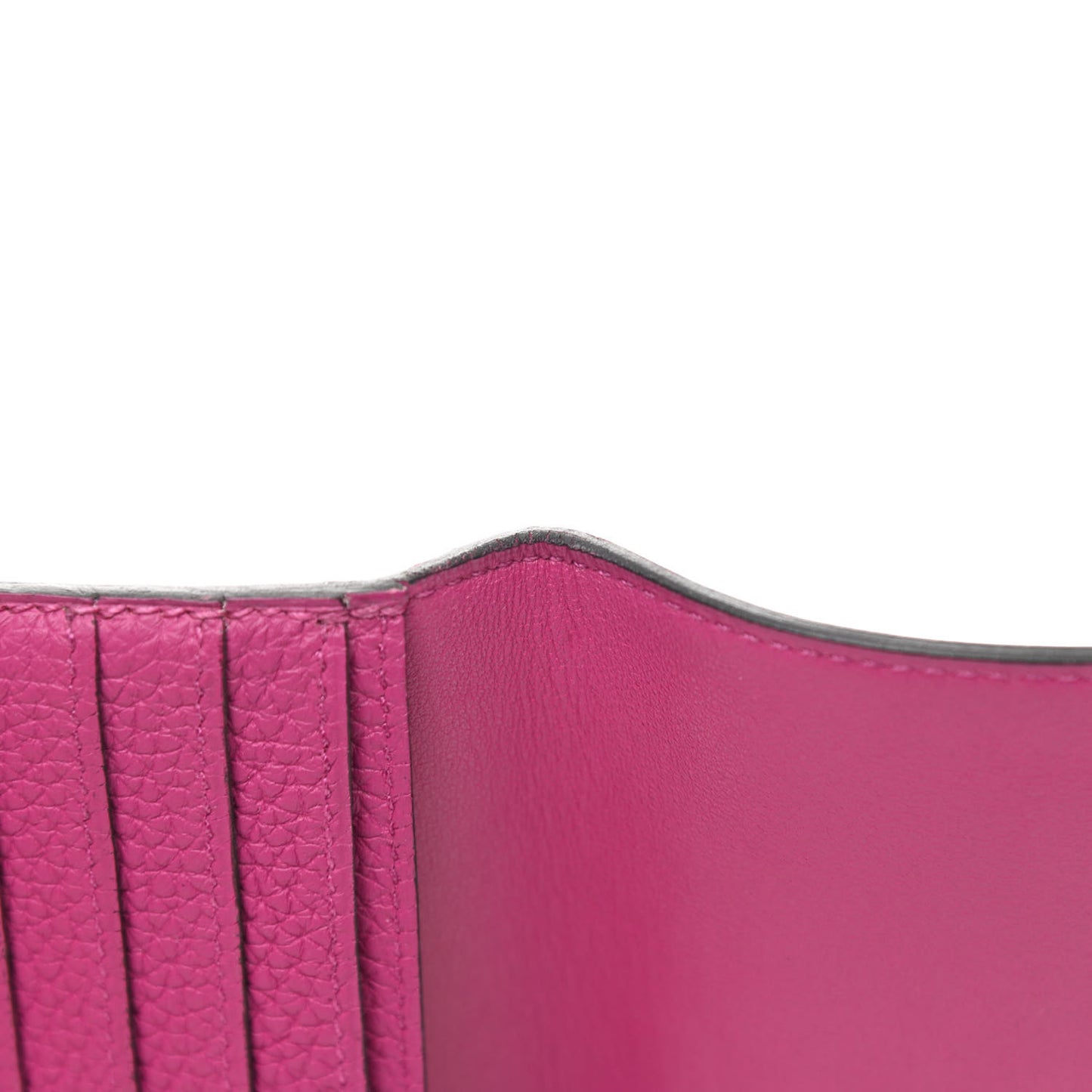 Togo Dogon Recto Verso Wallet Rose Poupre