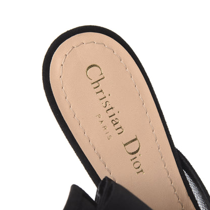 Christian Dior Suede Mesh Couture Pumps 38.5 Black 6 of 9