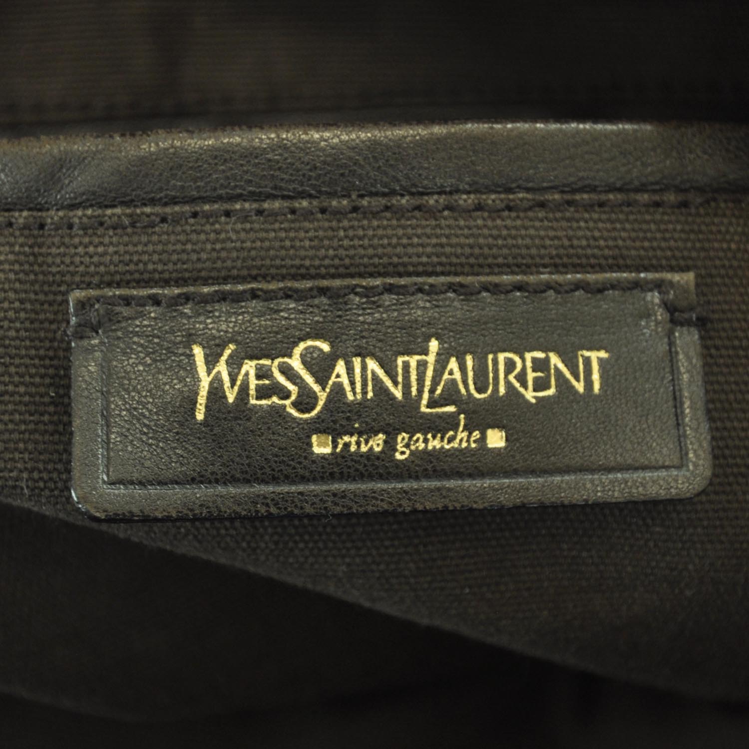 Saint Laurent Large Downtown Tote Purple 8 of 10