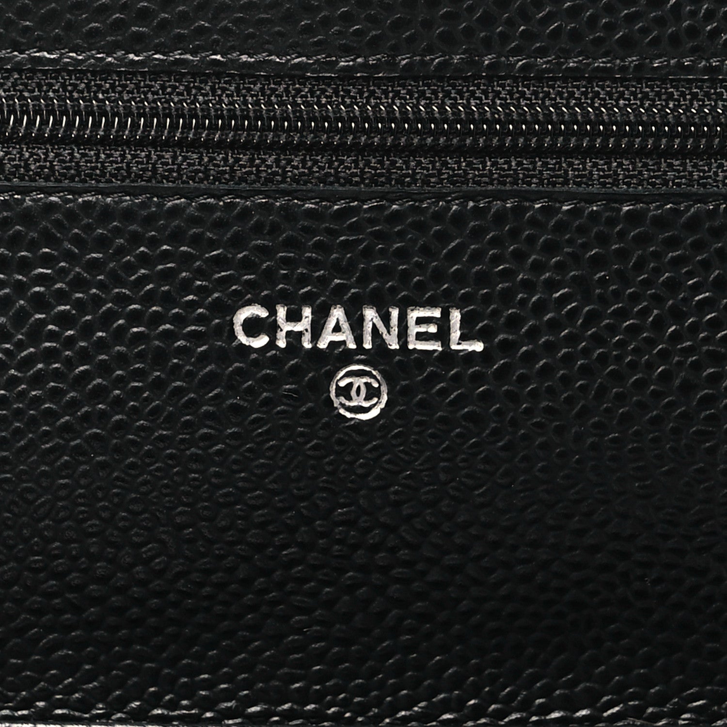 Chanel Caviar Quilted Wallet on Chain WOC Black 6 of 11