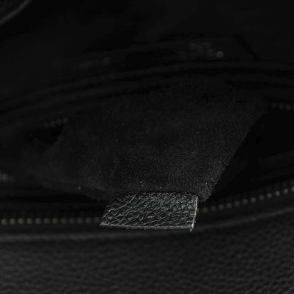Celine Drummed Calfskin Micro Luggage Black 7 of 7