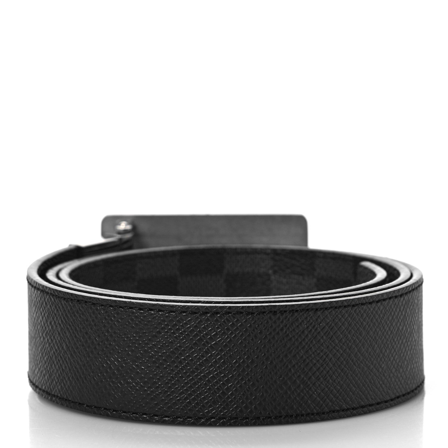 Louis Vuitton Damier Graphite 35mm LV Inventeur Reversible Belt 85 34 2 of 6