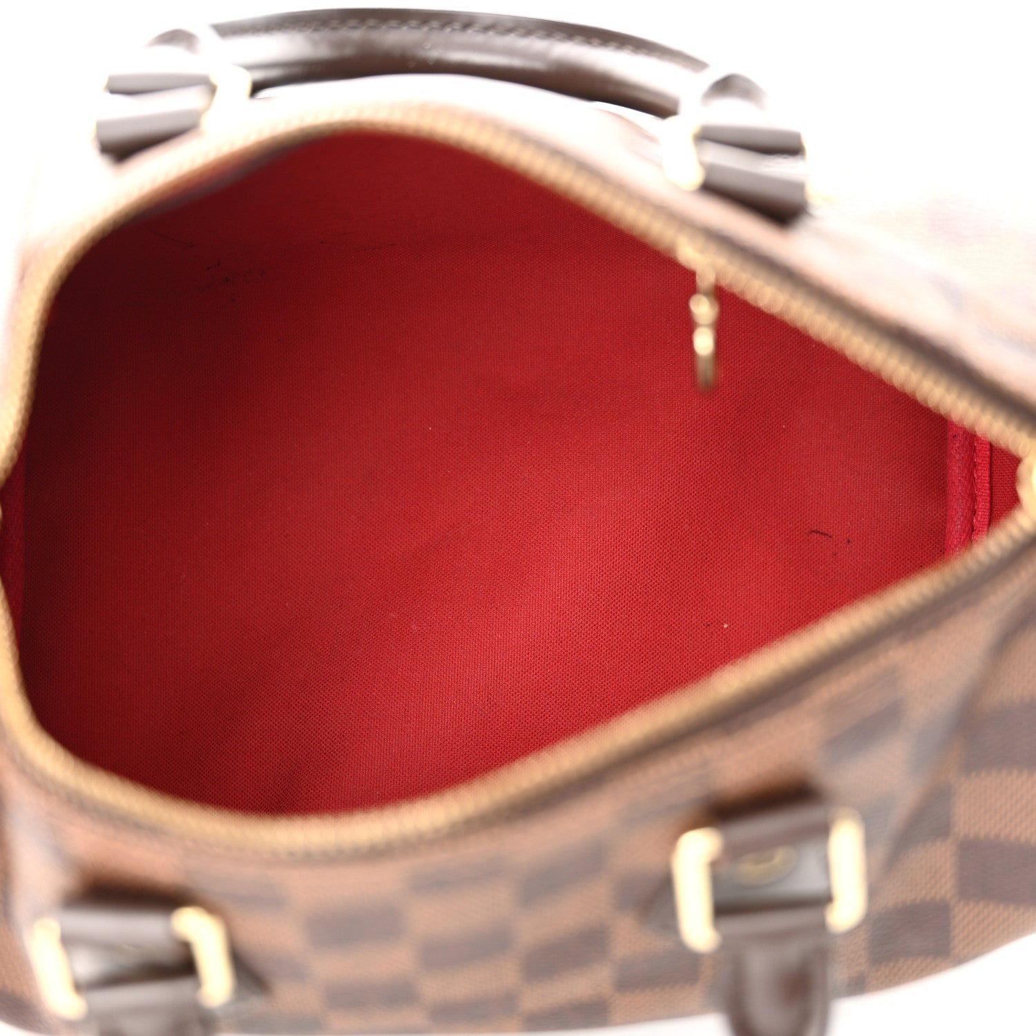 Louis Vuitton Damier Ebene Speedy Bandouliere 25 5 of 10