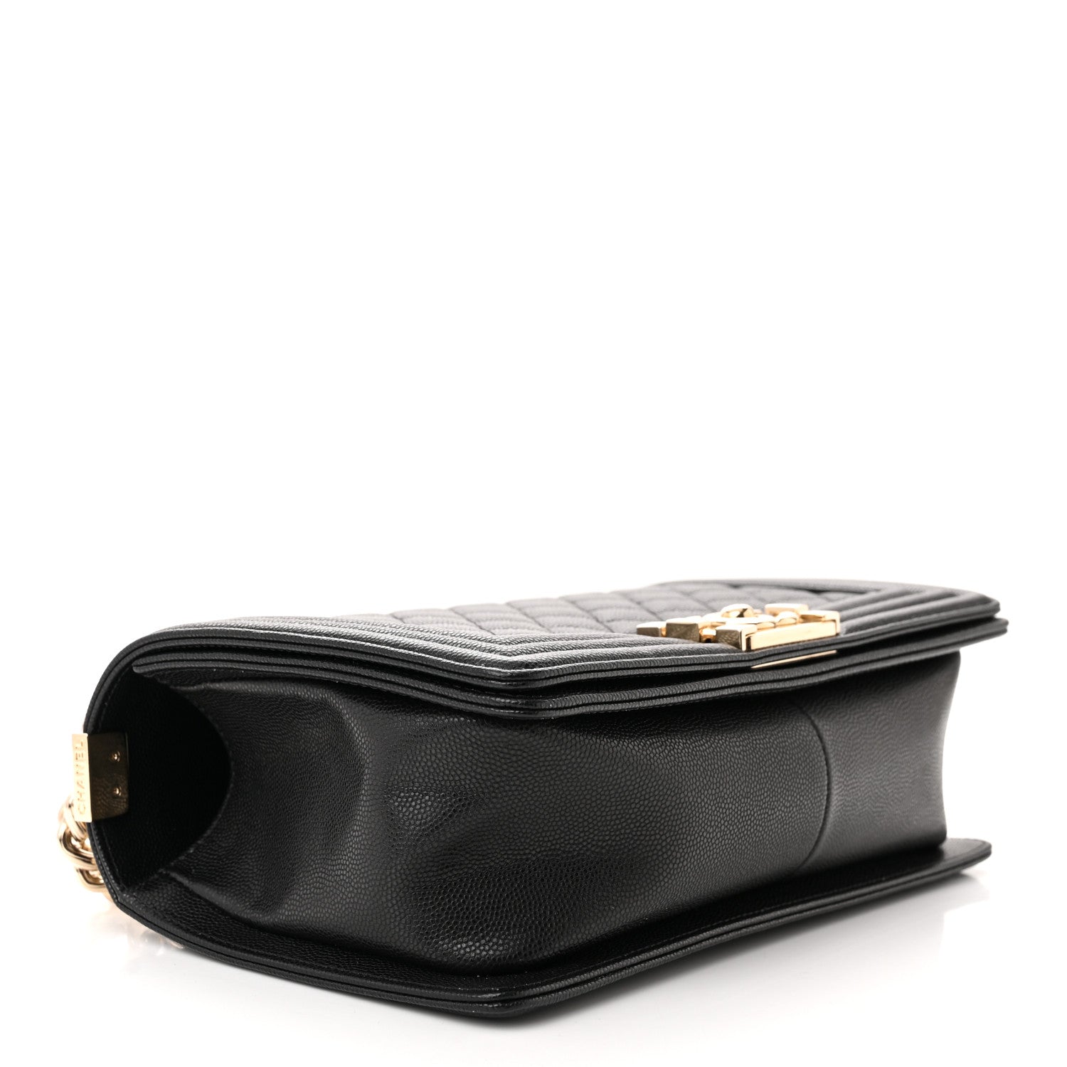 Chanel Caviar Quilted Medium Boy Flap Black 4 of 11