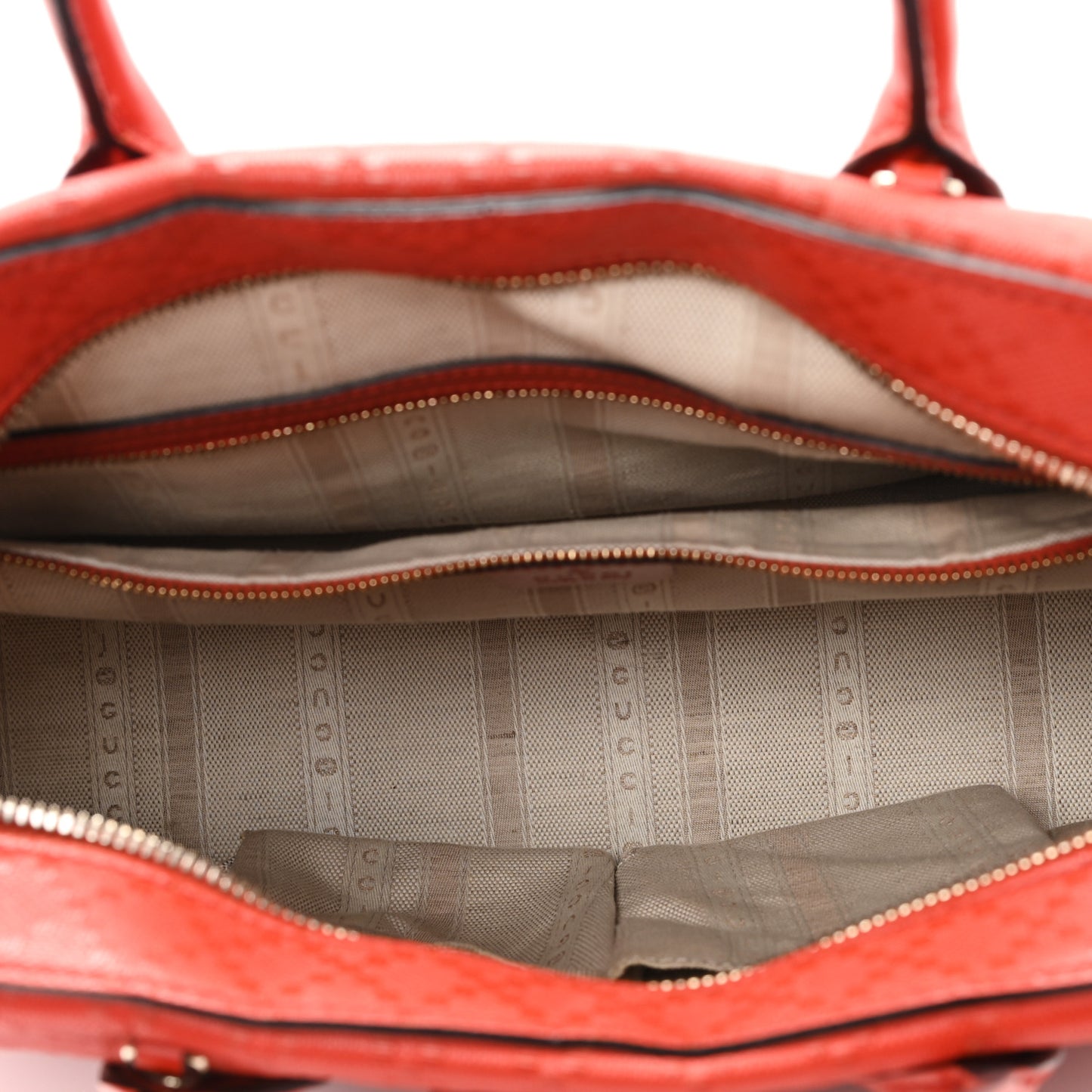 Bright Diamante Top Handle Bag Red