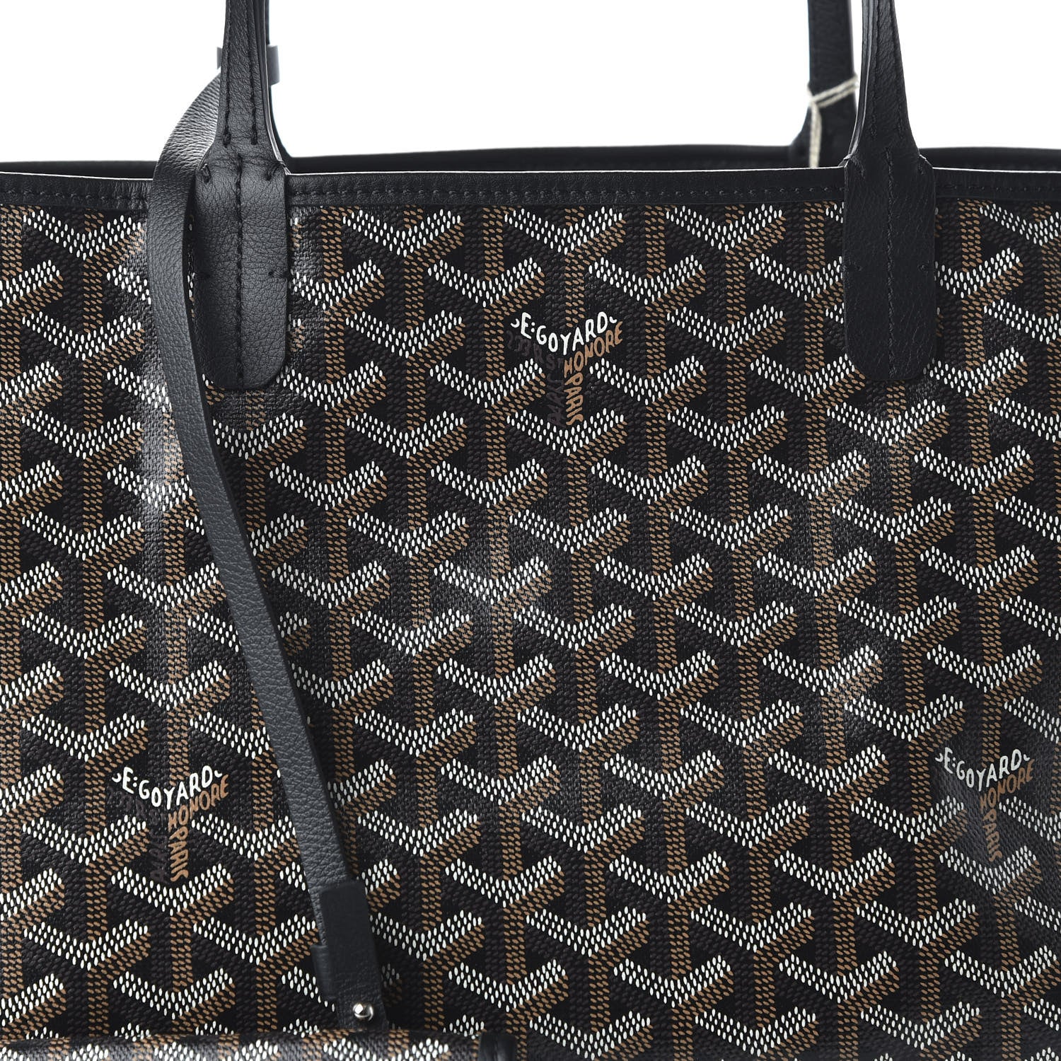 Goyard Goyardine Saint Louis PM Black 8 of 8