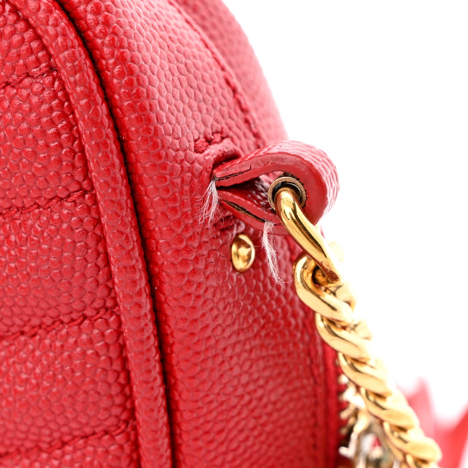 Saint Laurent Grain De Poudre Matelasse Monogram Mini Lou Camera Bag Opyum Red 11 of 11