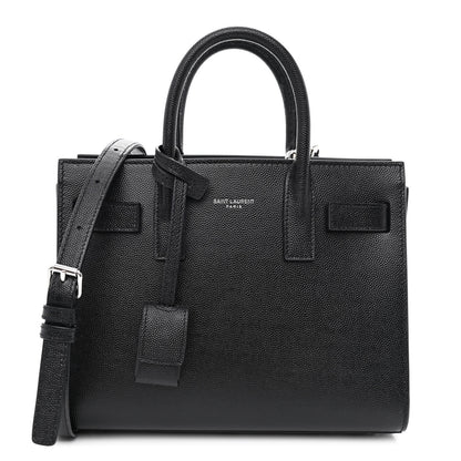 Saint Laurent Grain De Poudre Nano Sac De Jour Black 1 of 11