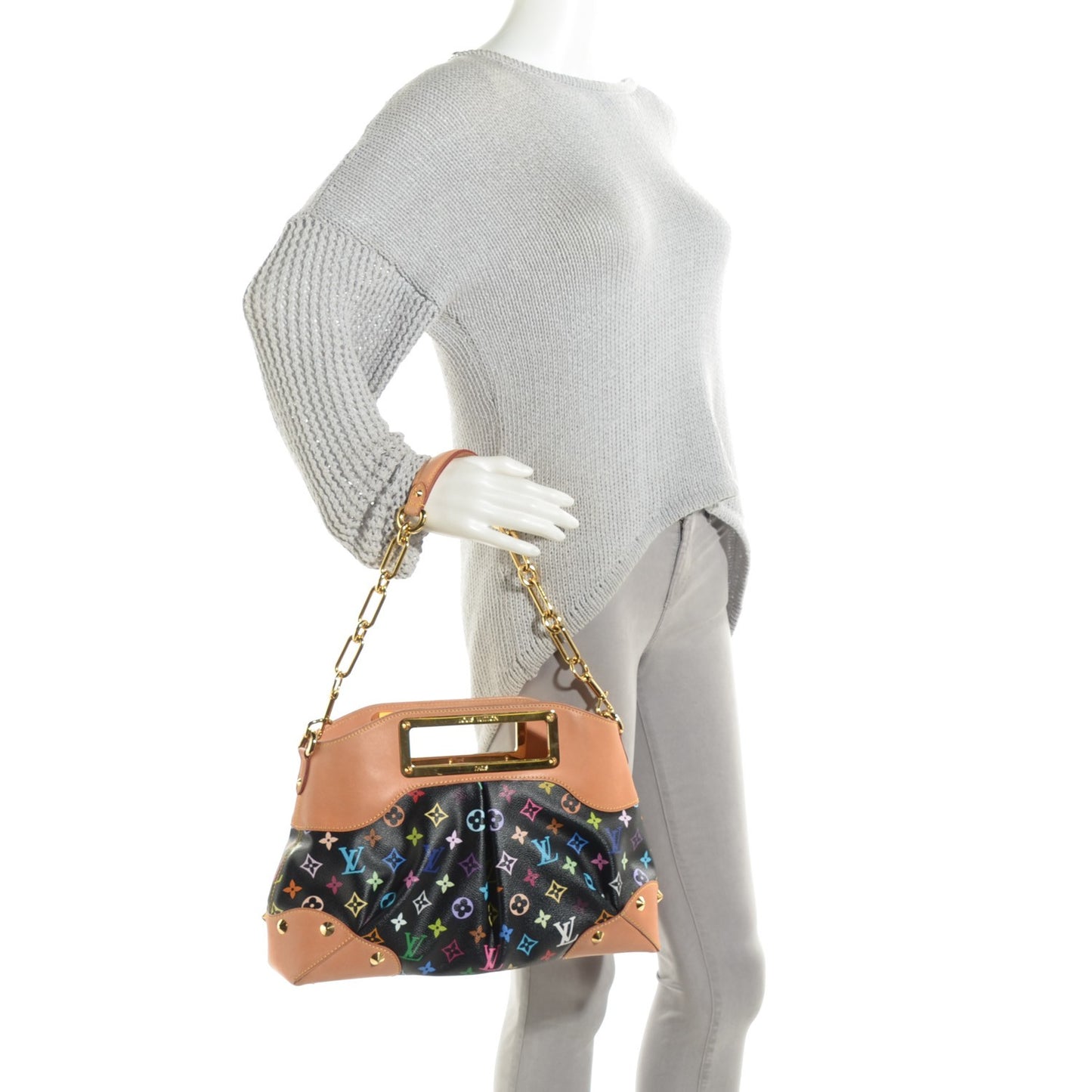 Monogram Multicolor Judy MM Black
