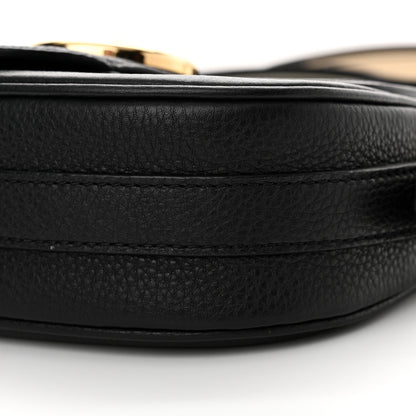 Louis Vuitton Grained Calfskin LV Pont 9 Soft PM Black 9 of 15