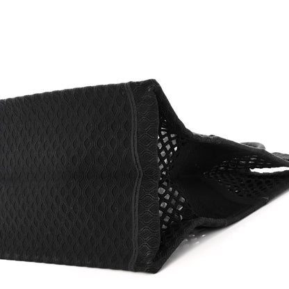 Christian Dior Mesh Embroidered Large Book Tote Black 9 of 10