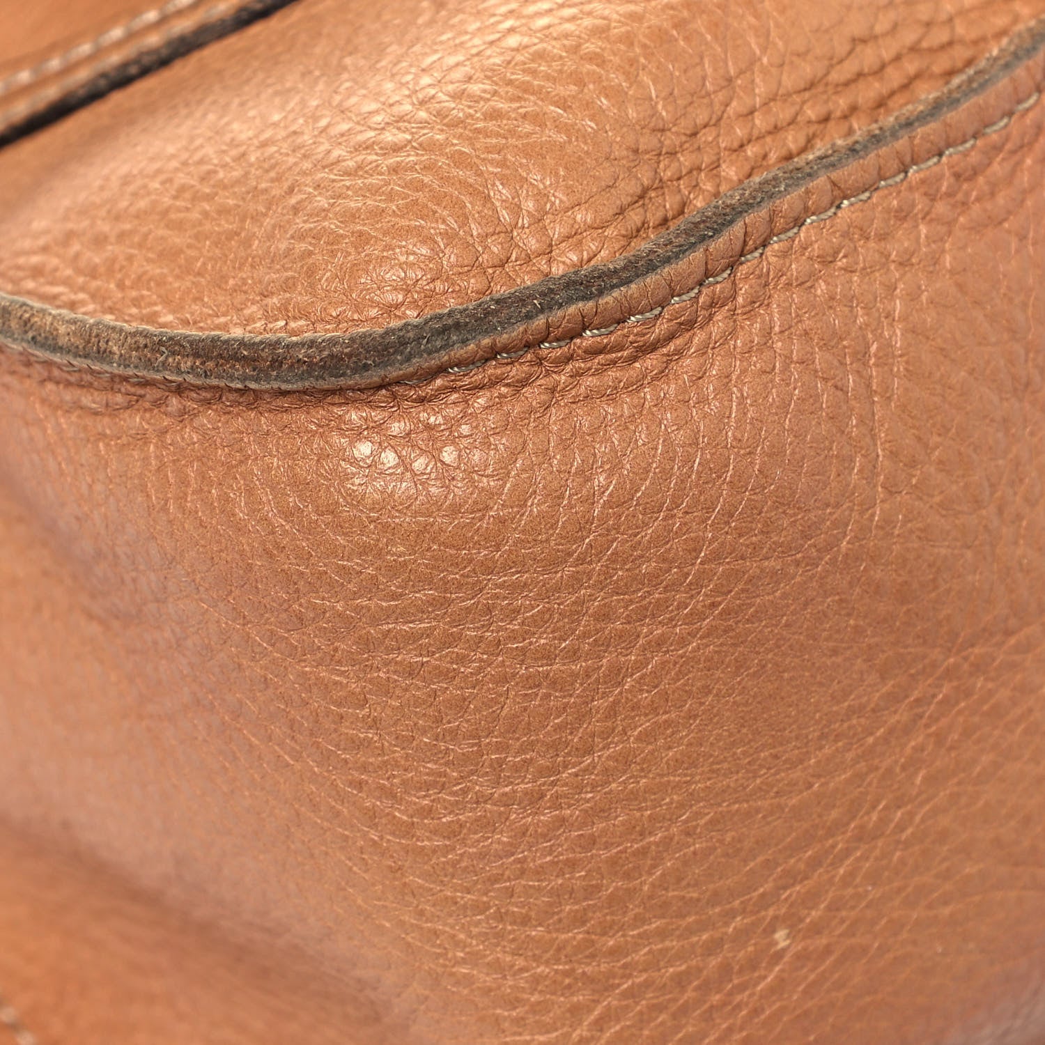 Chloe Calfskin Medium Marcie Satchel Light Tan 8 of 17