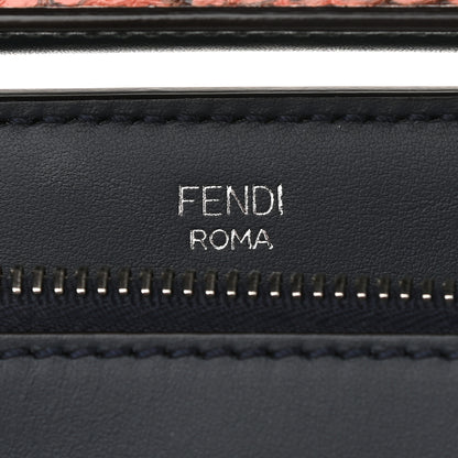 Fendi Vitello Baltico Dolce Elaphe DotCom Satchel Lavagna Ortensia Multicolor 8 of 12