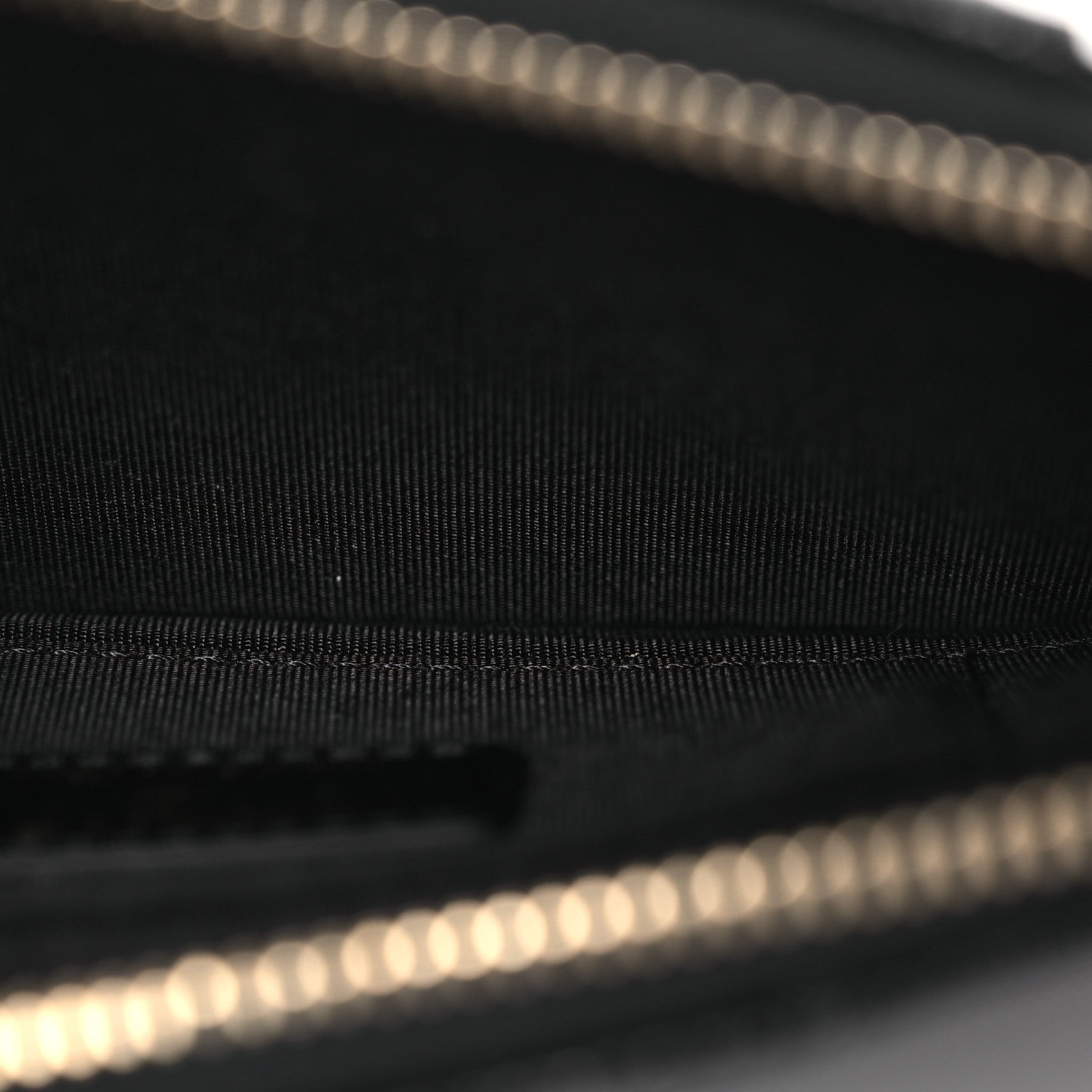 Chanel Caviar Quilted French New Wave Flat Wallet Pouch Black 5 of 8