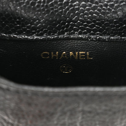 Chanel Caviar Phone Holder Crossbody Black 6 of 10
