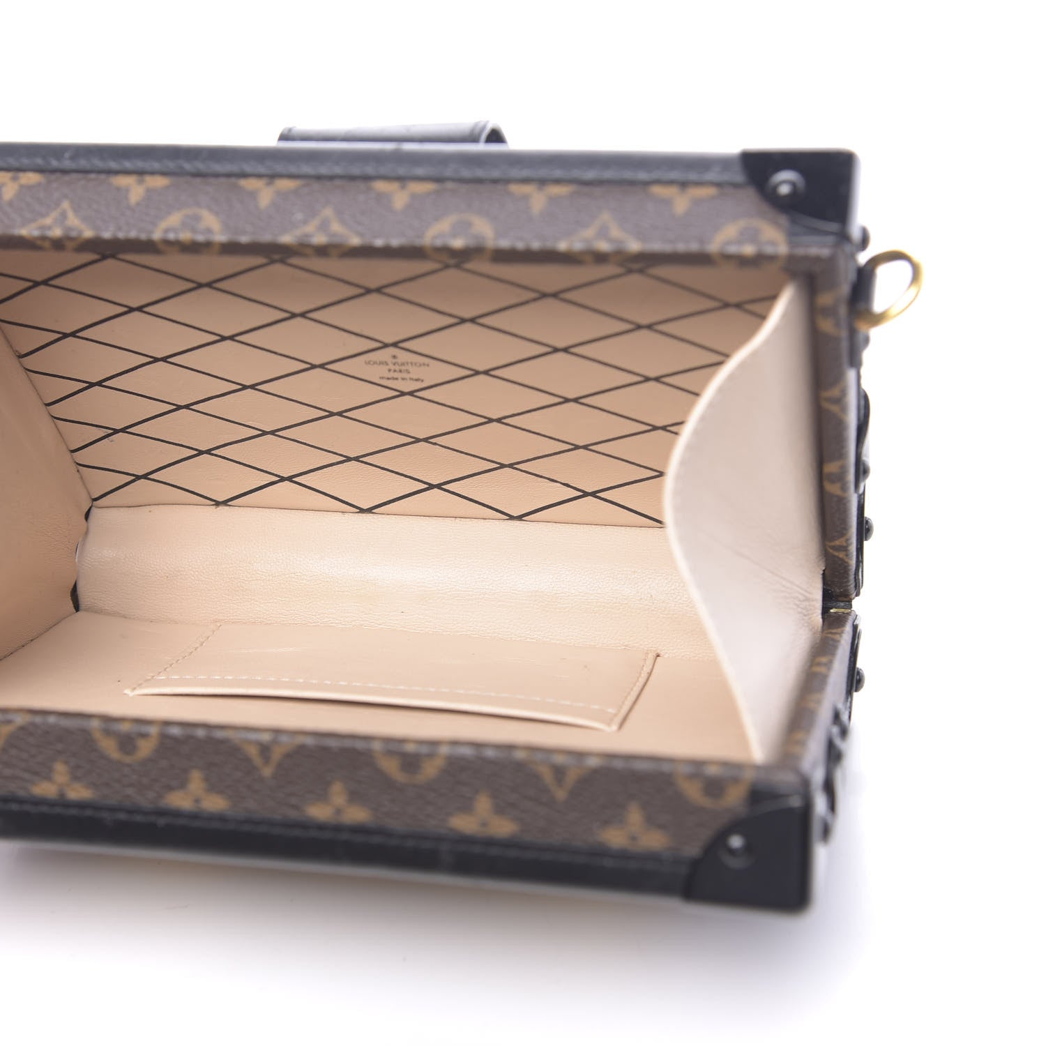 Louis Vuitton Monogram Petite Malle Black 5 of 9