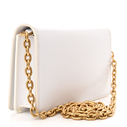 Off-White Calfskin Jitney 0.5 Shoulder Bag White 3 of 12