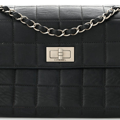 Chanel Lambskin Square Stitched Reissue Multi Pocket Flap Black 7 of 11