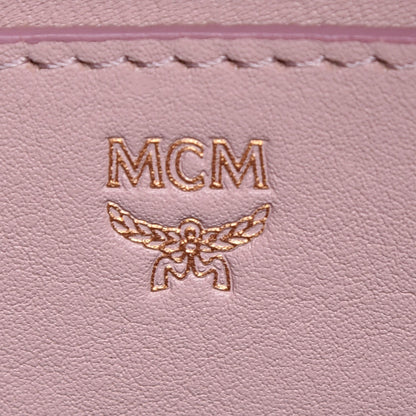 MCM Calfskin Stud X-Mini Stark Bebe Boo Backpack Pink 7 of 9