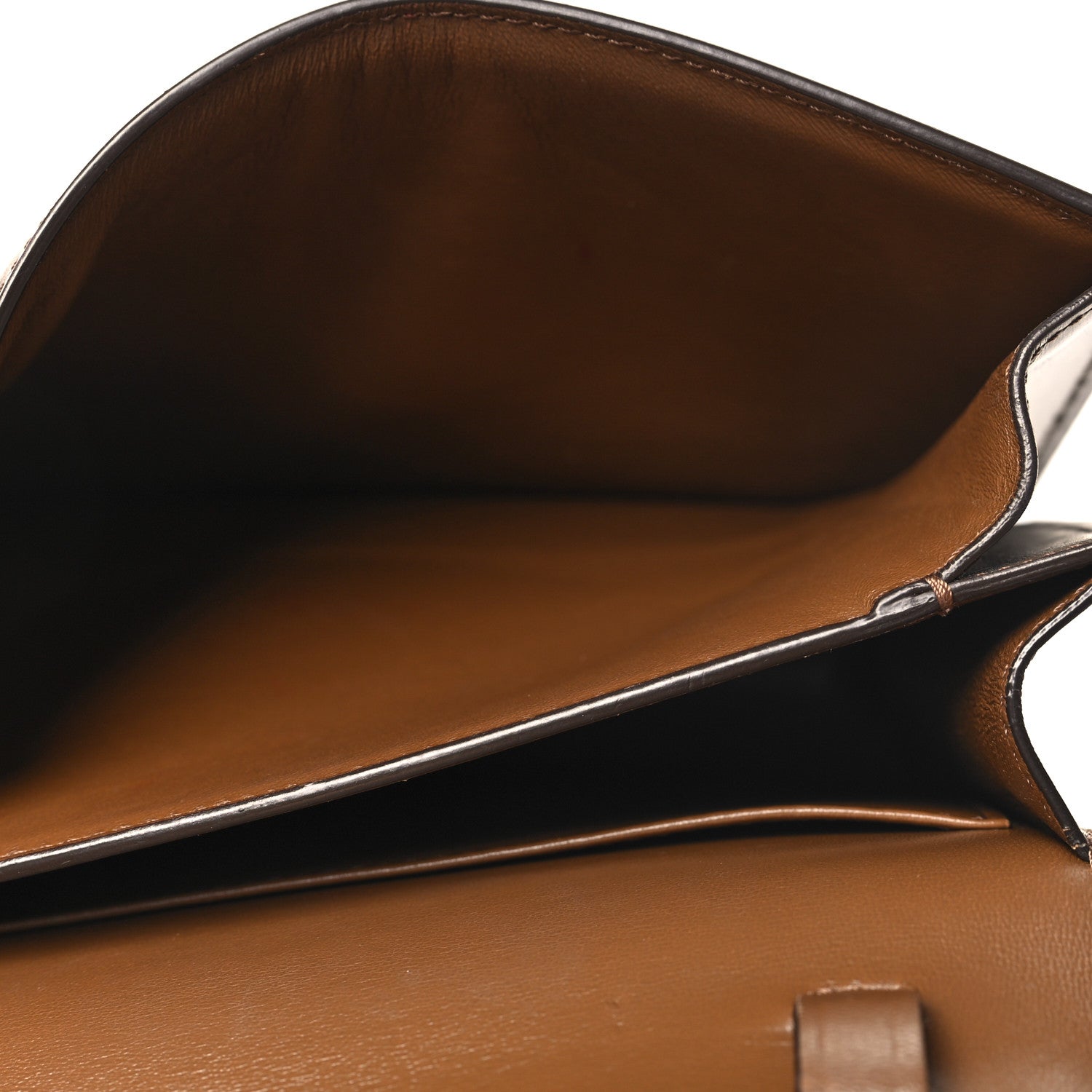 Celine Box Calfskin Teen Classic Box Flap Bag Camel 6 of 15