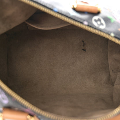Louis Vuitton Monogram Multicolor Speedy 30 Black 5 of 10