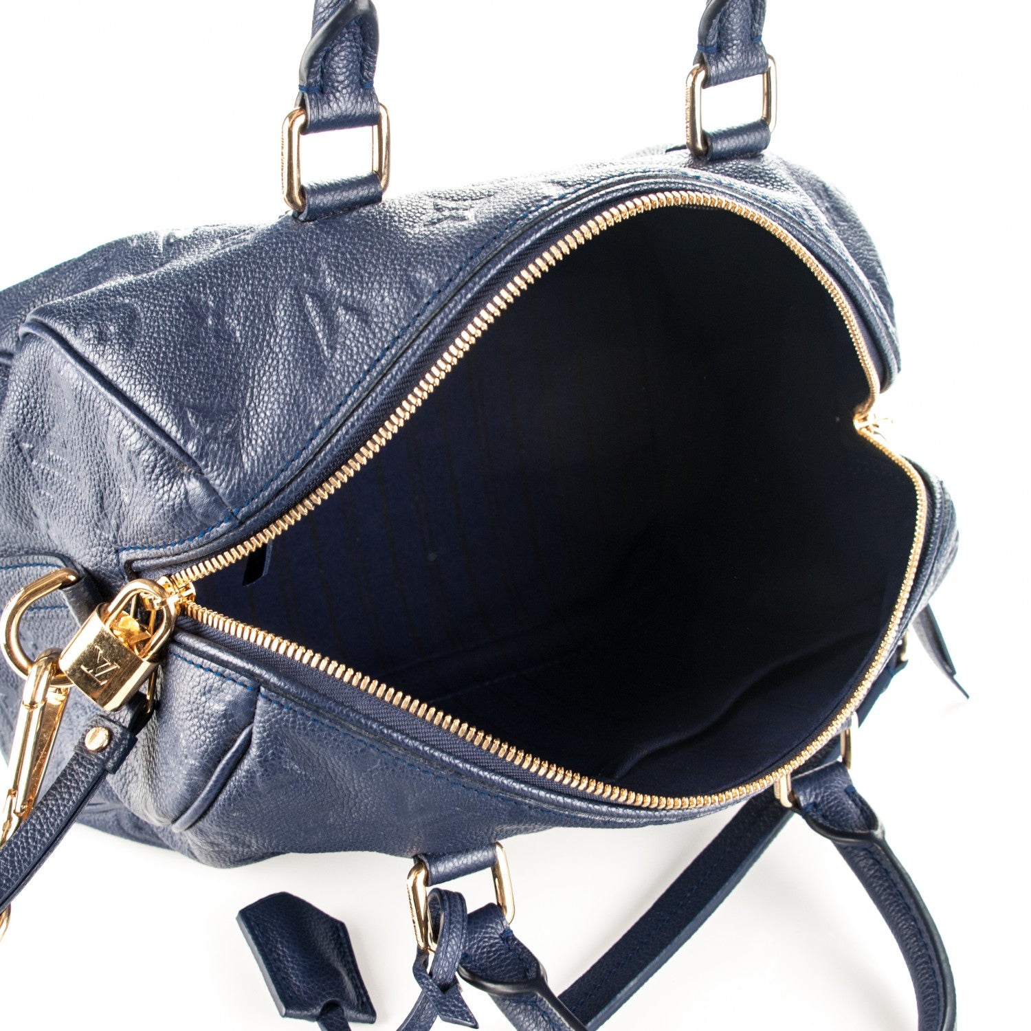 Louis Vuitton Empreinte Speedy Bandouliere 25 Celeste 5 of 7