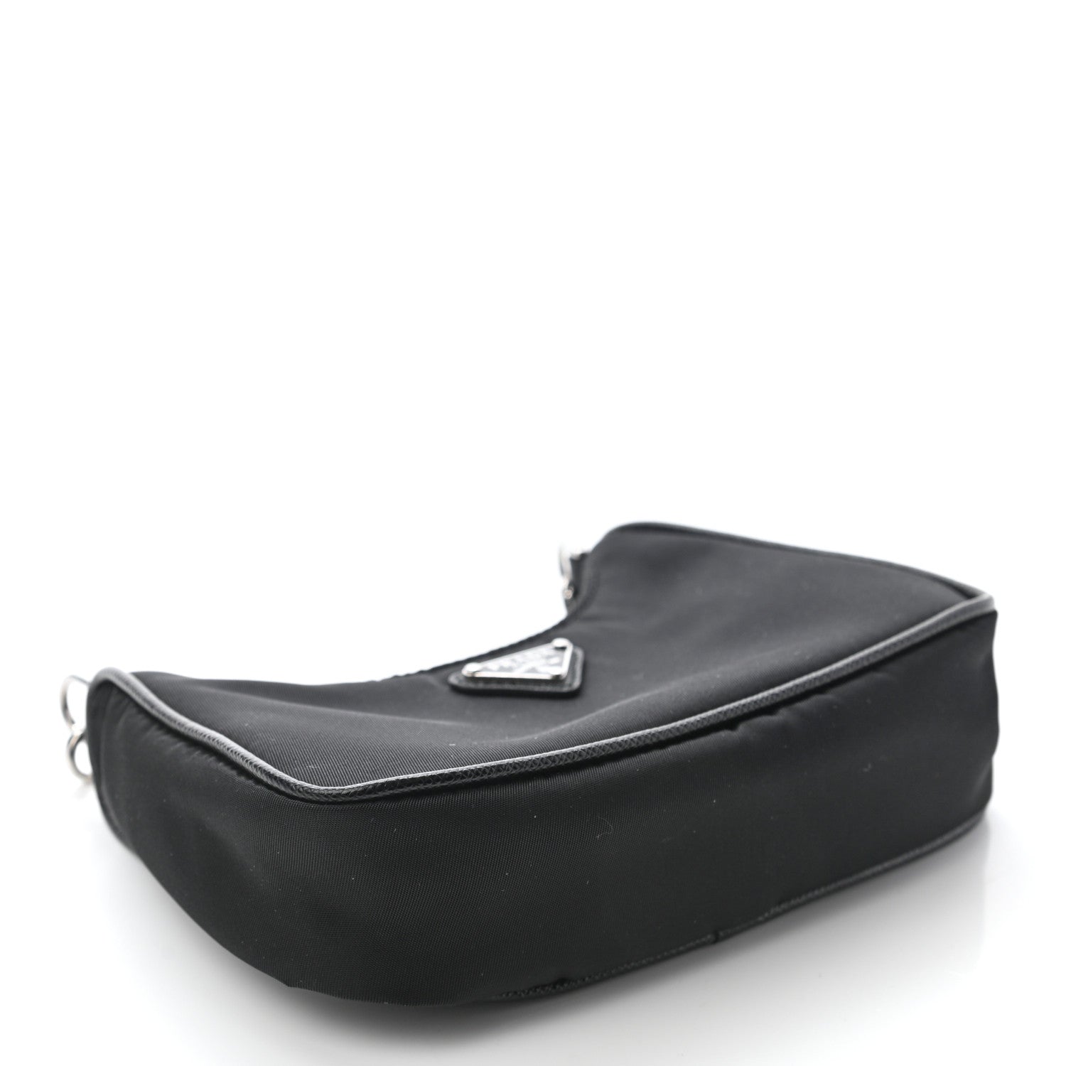 Prada Tessuto Nylon Mini Re-Edition 2000 Shoulder Bag Black 4 of 6