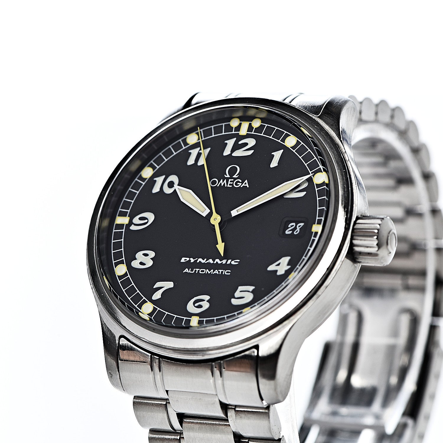 Omega Stainless Steel 36mm Geneva Dynamic Automatic Watch Black 5200.50.00 7 of 8