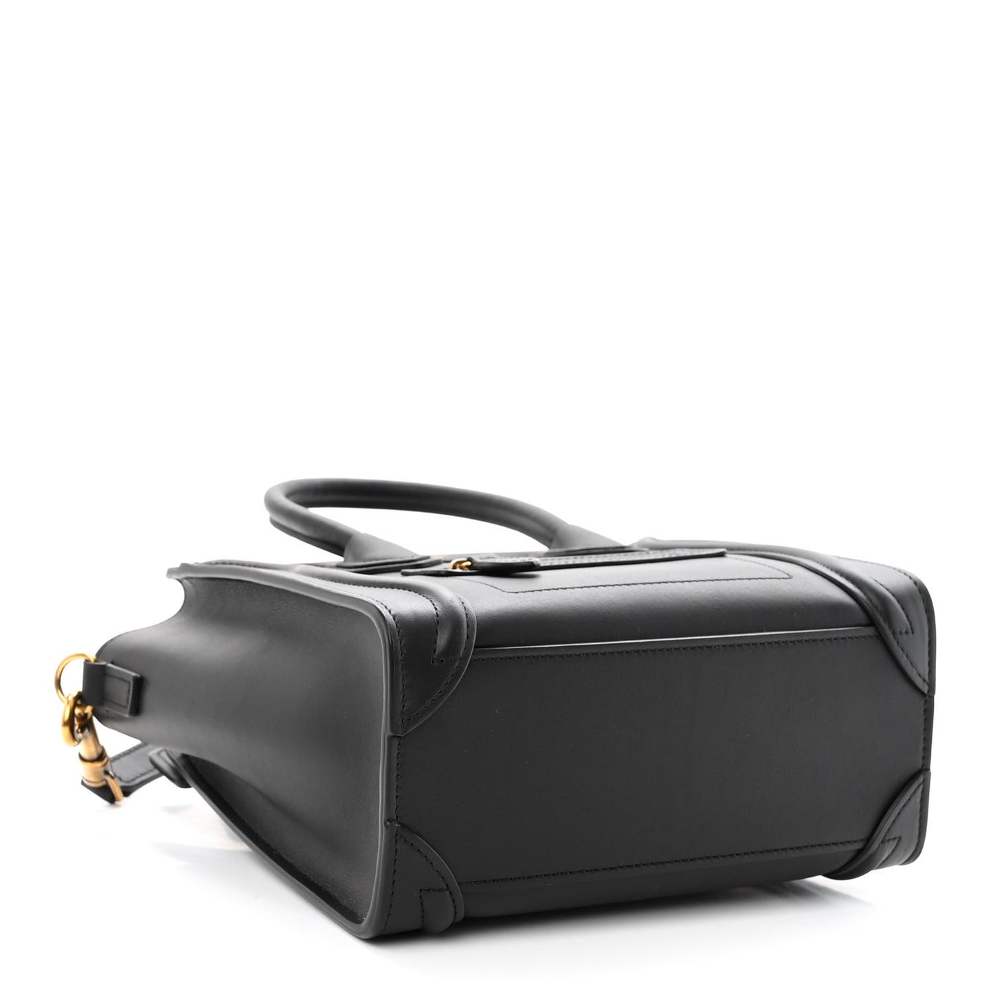 Smooth Calfskin Nano Luggage Black