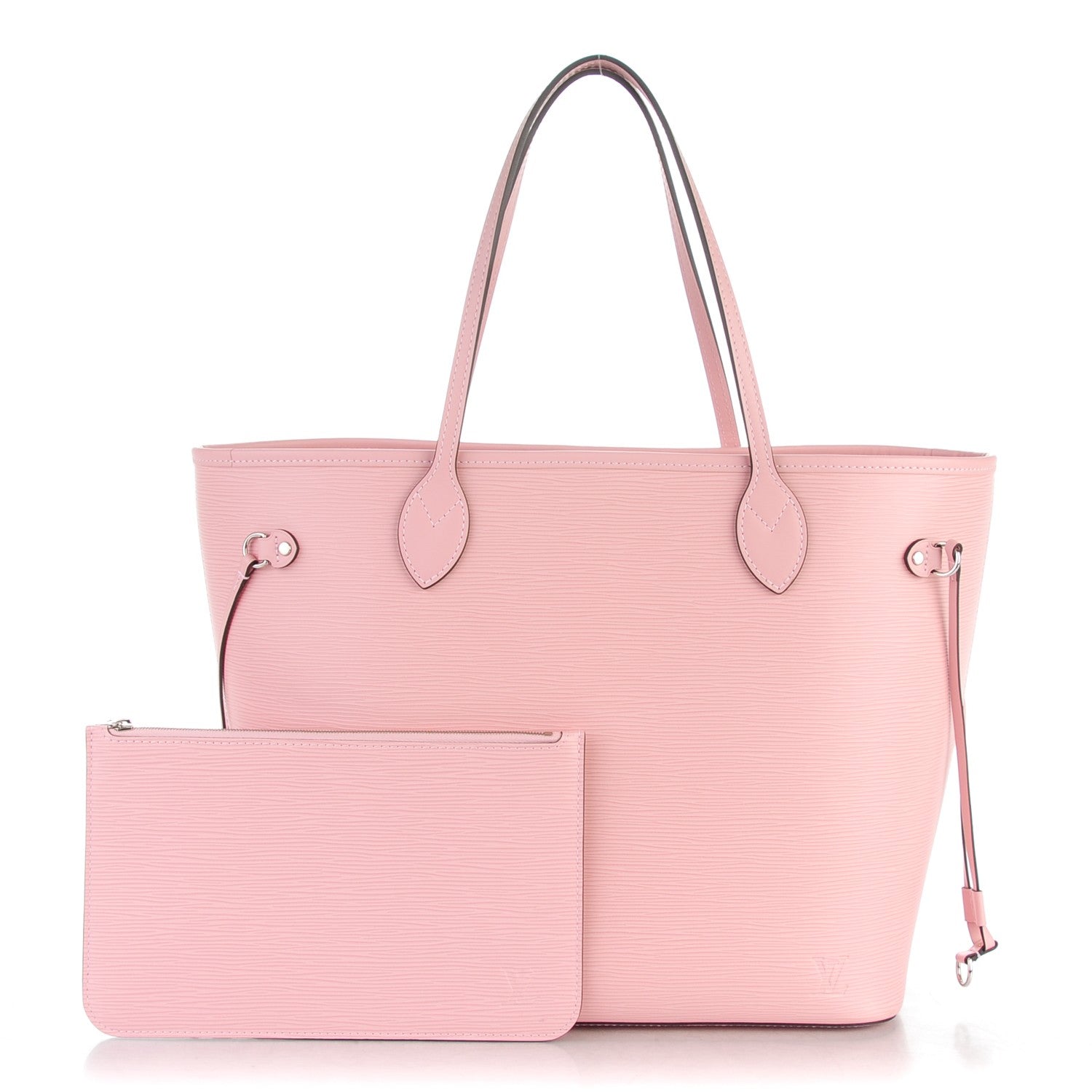 Louis Vuitton Epi Neverfull MM Rose Ballerine 1 of 11