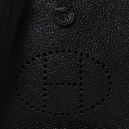 Hermes Taurillon Clemence Evelyne TPM Black 8 of 11