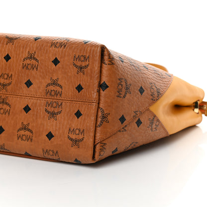 MCM Visetos Medium Klara Hobo Cognac Yellow 11 of 15