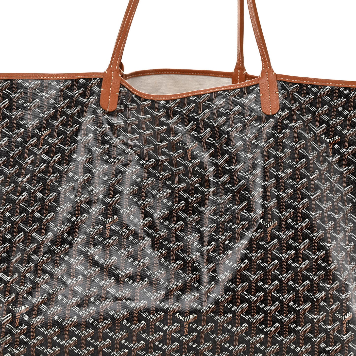 Goyardine Saint Louis GM Black Gold