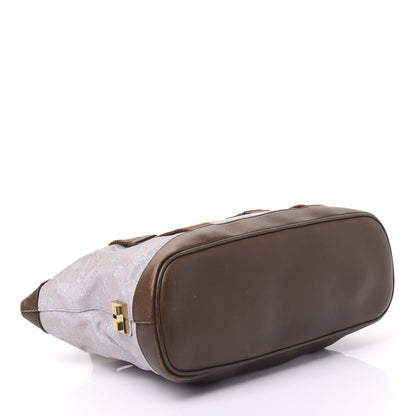 Gucci Monogram Carry On Duffle Bag Purple 3 of 11