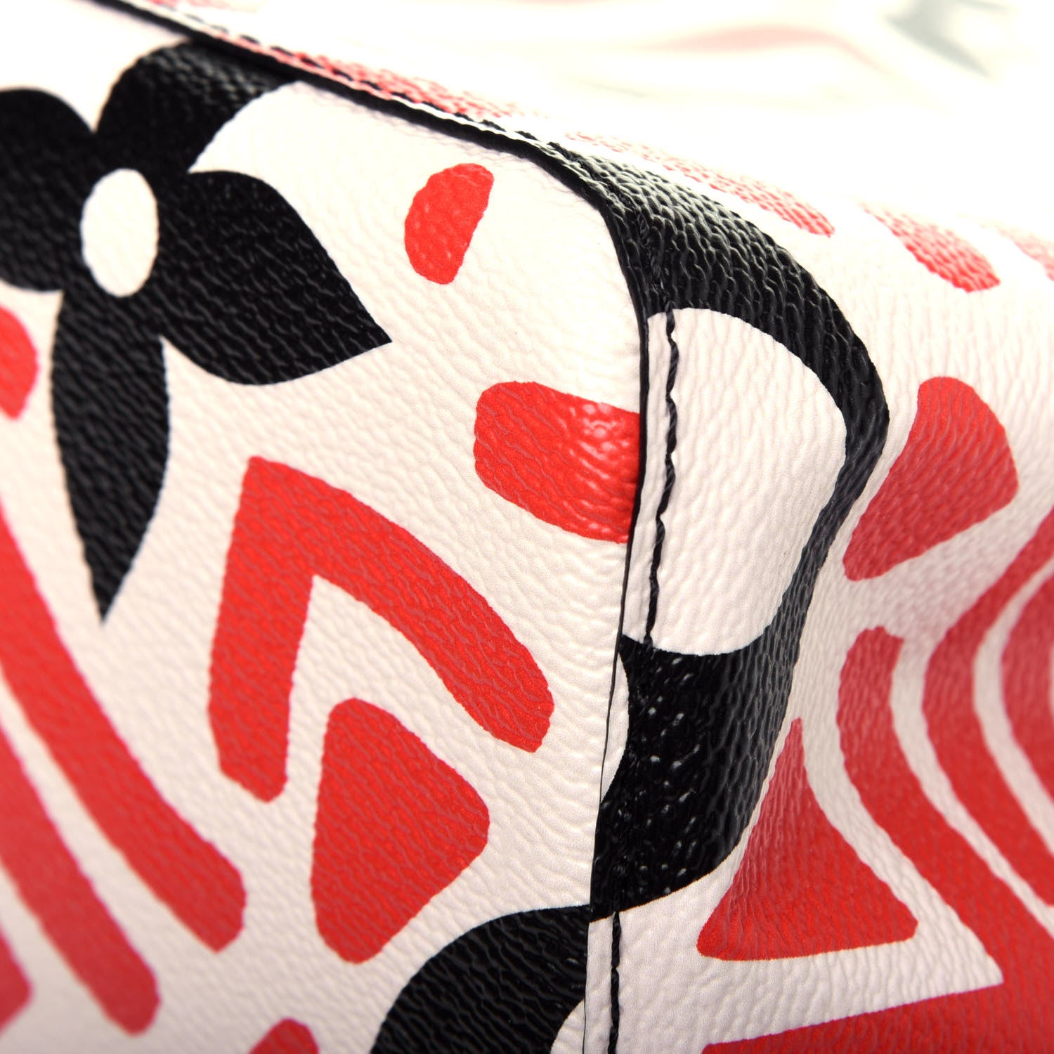 Louis Vuitton Monogram Giant Crafty NeoNoe MM Creme Rouge Black 10 of 12