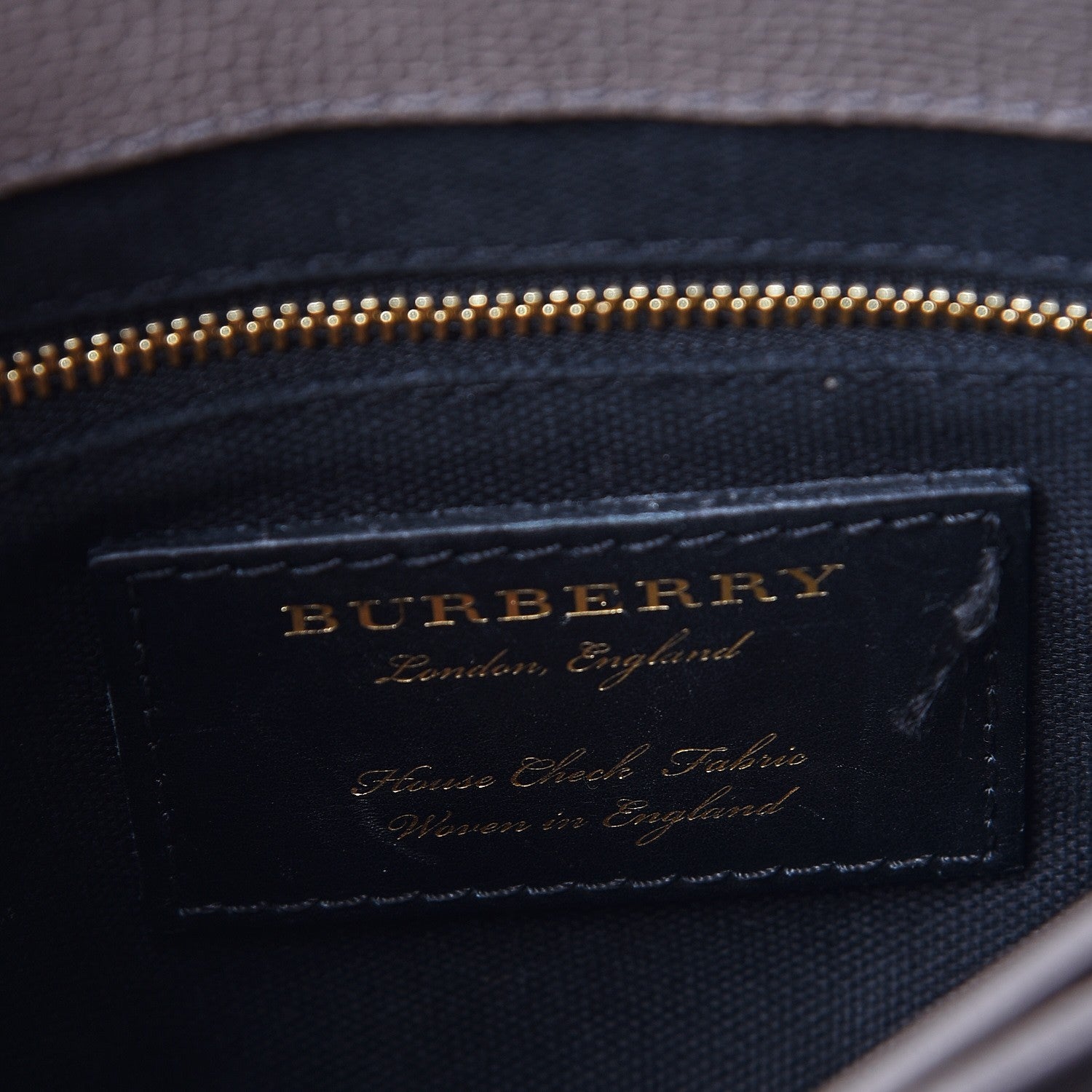 Burberry Derby Calfskin House Check Small Camberley Thistle Grey 6 of 14