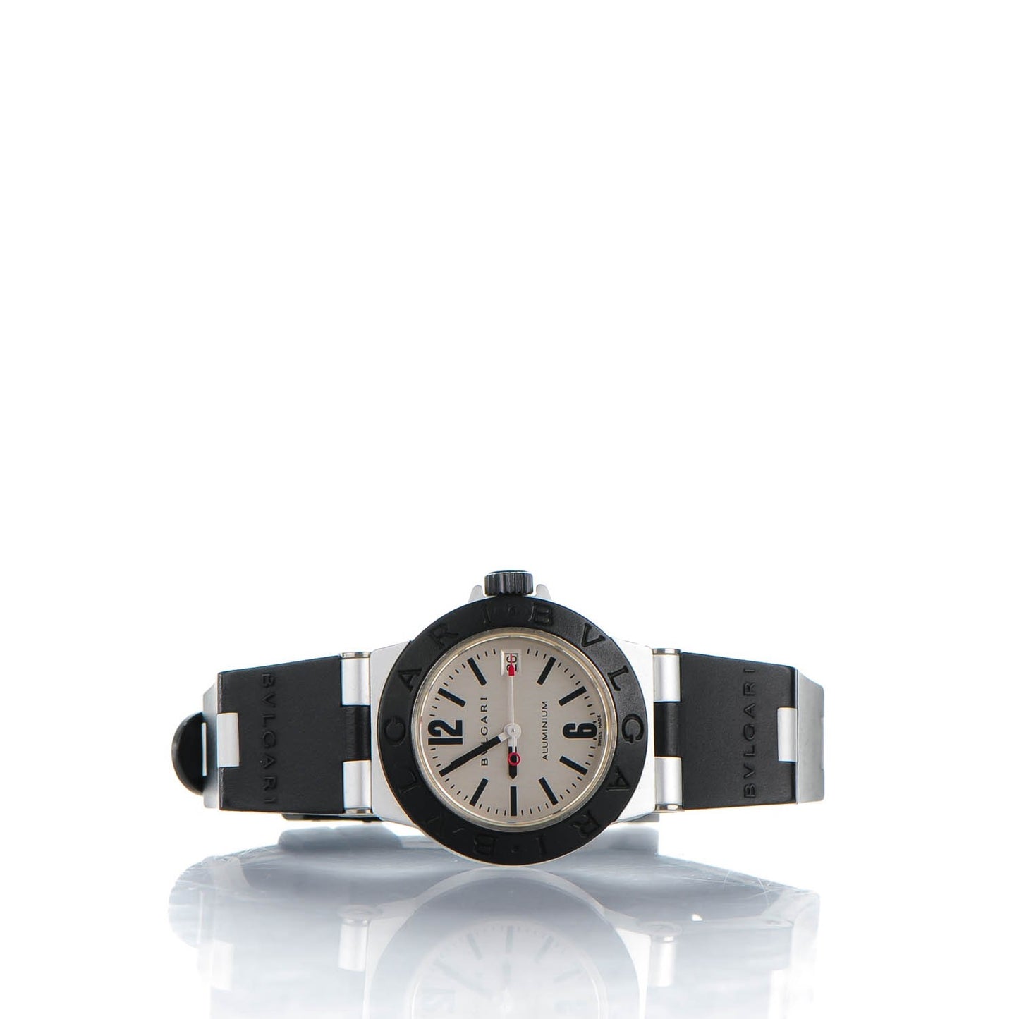 Aluminum Rubber 29mm Diagono Quartz Watch