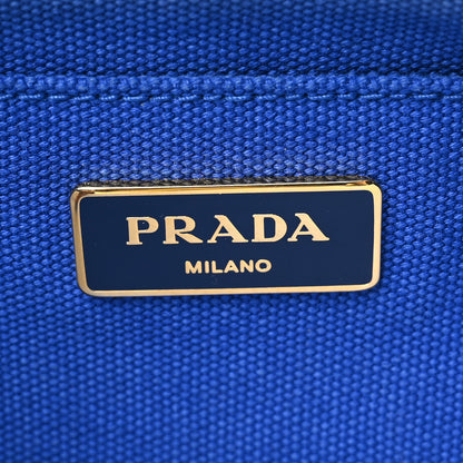 Prada Canapa Logo Tote Cobalto 5 of 10